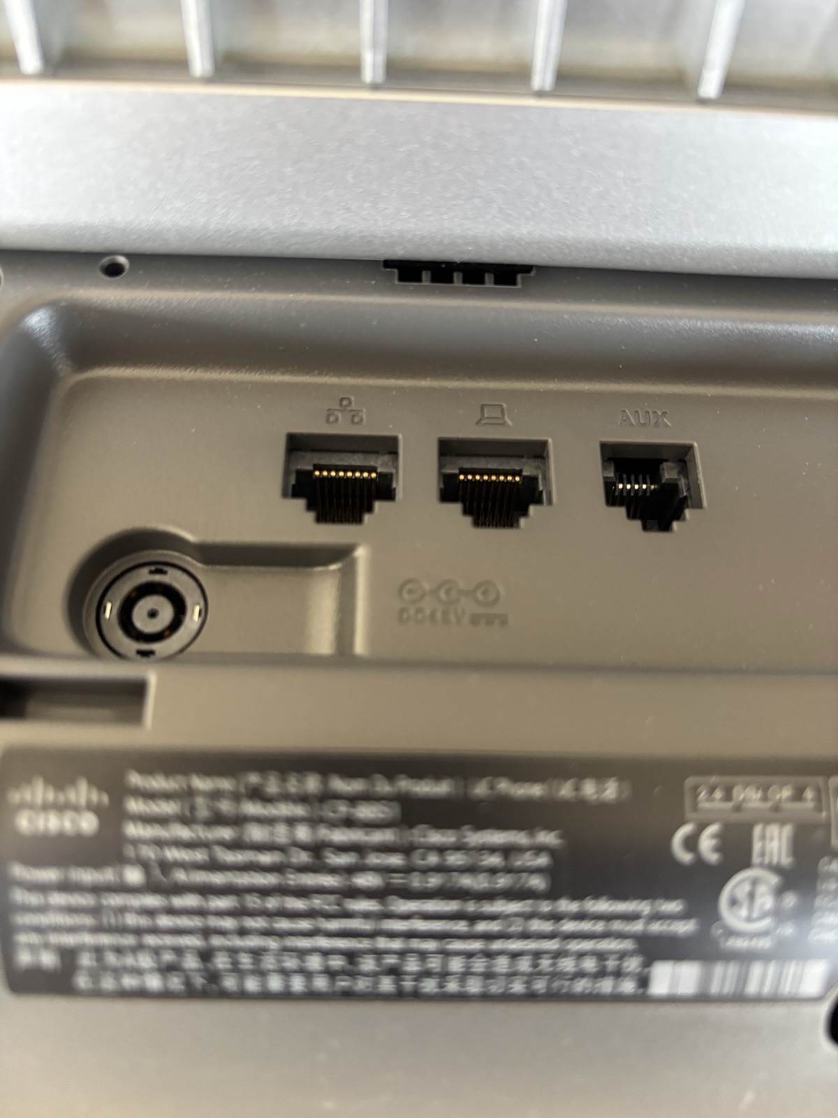 Cisco 8851 CP-8851-K9 IP Phone. Color Display VOIP IP Business Phone