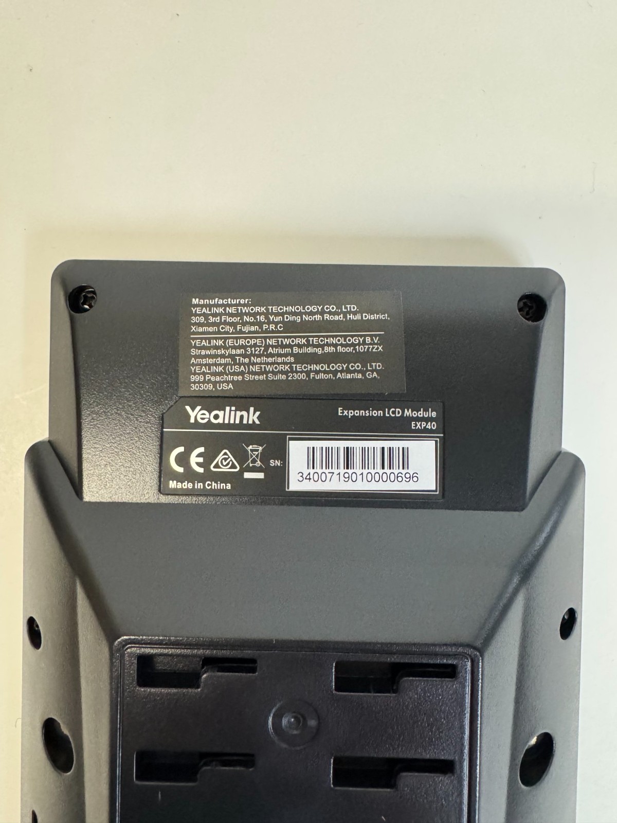 Yealink EXP40 LCD Expansion Module for SIP-T46S/SIP-T46G/SIP-T48S/SIP-T48G (NEW)