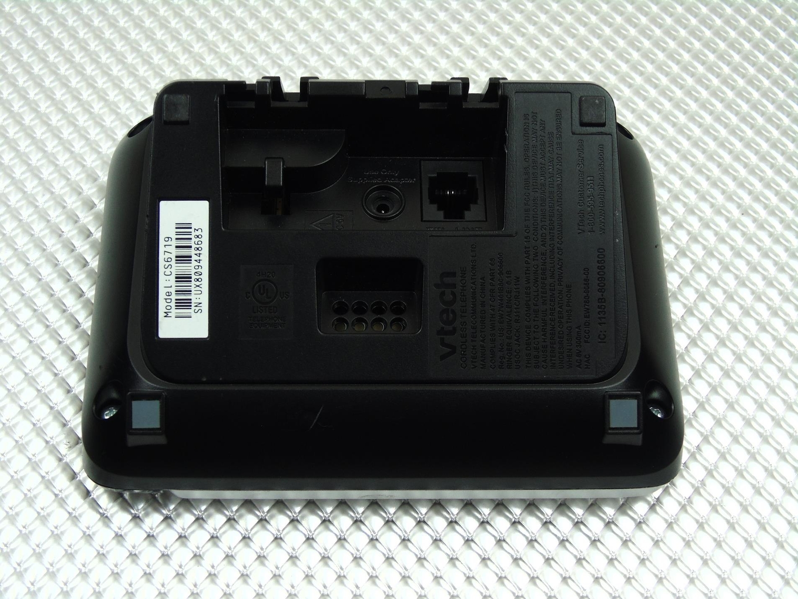 vtech CS6719 Telephone System – Base Charging Dock + Handset + Power Charger