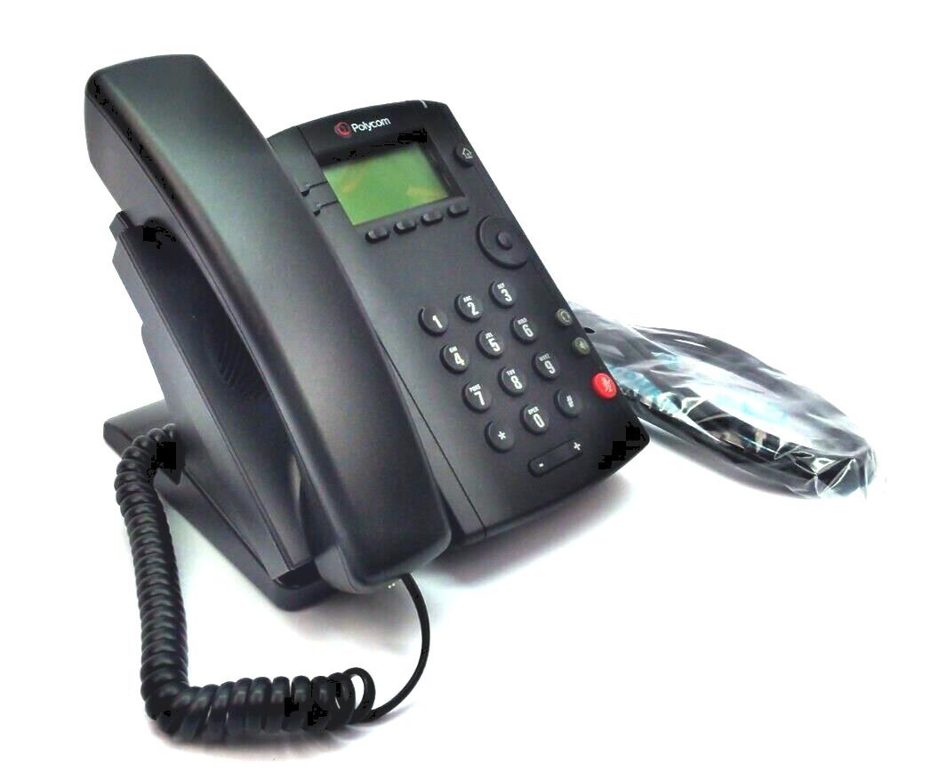 Polycom VVX 101 Desktop Wall Mountable IP SIP POE Media Phone 2200-40250-025