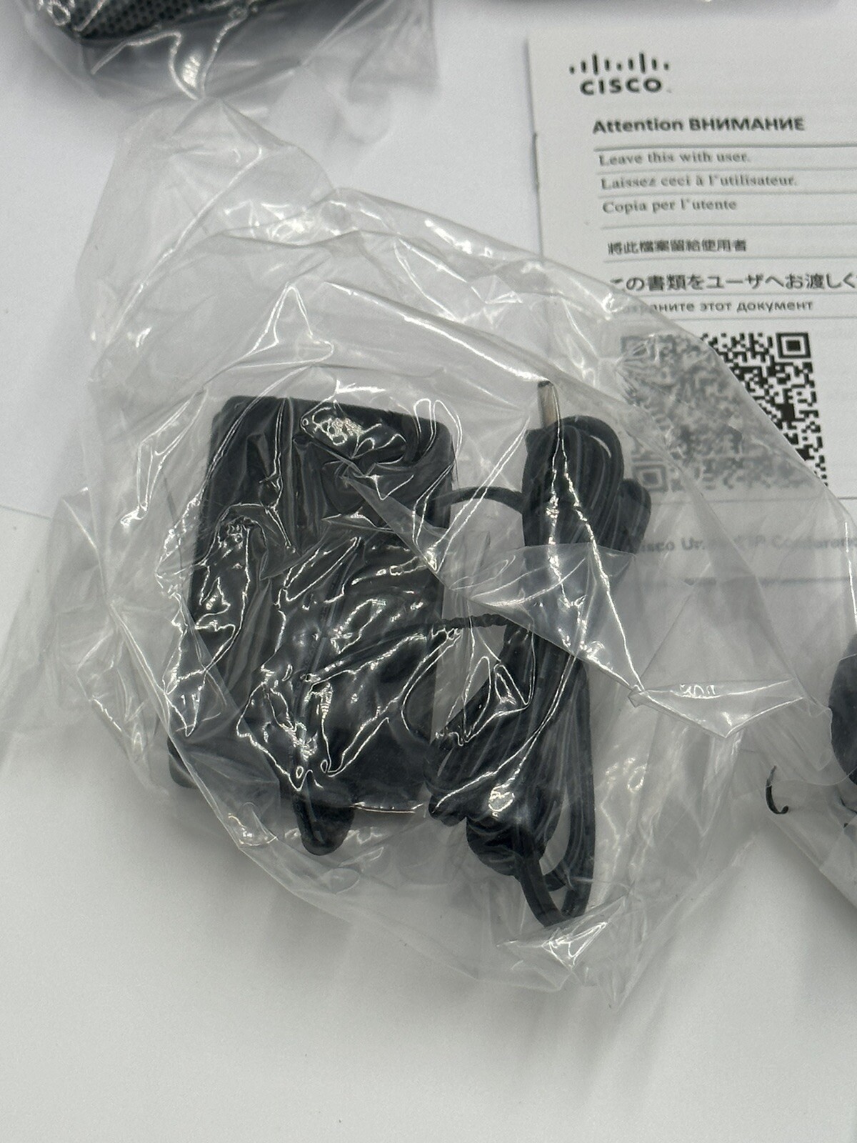 New in Box GENUINE Cisco CP-MIC-WIRED-S Wired Microphone Kit for CP-8831 Phone