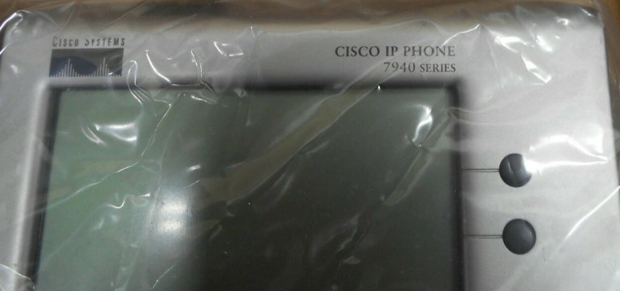 CISCO 7940G IP PHONE 2 LINES LCD SCREEN