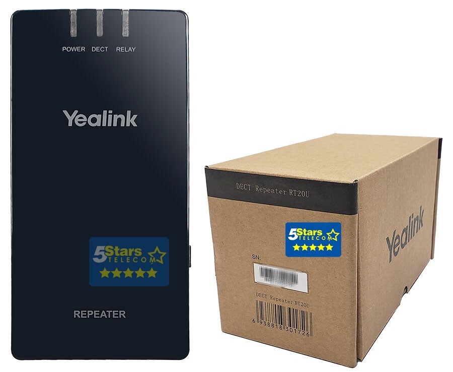 Yealink RT20U DECT Repeater – Brand New, 1 Year Warranty