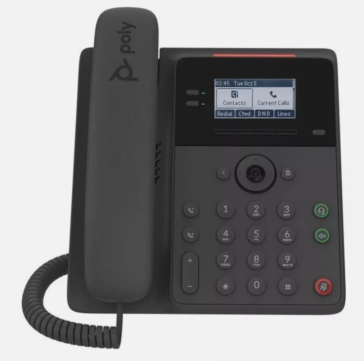Poly Edge B10 IP Desk Phone with Power Adapter