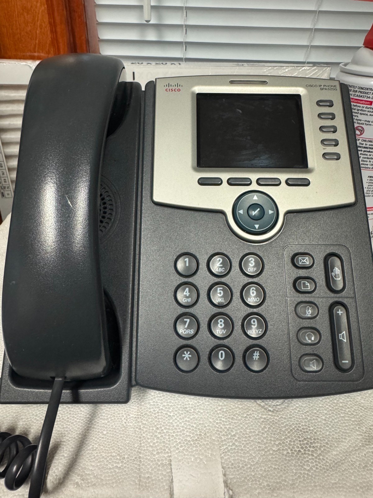 Cisco SPA525G2 5-Line IP Phone – Grey