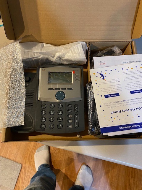 Cisco SPA303-G1 3 Line IP Phone with Display – Black