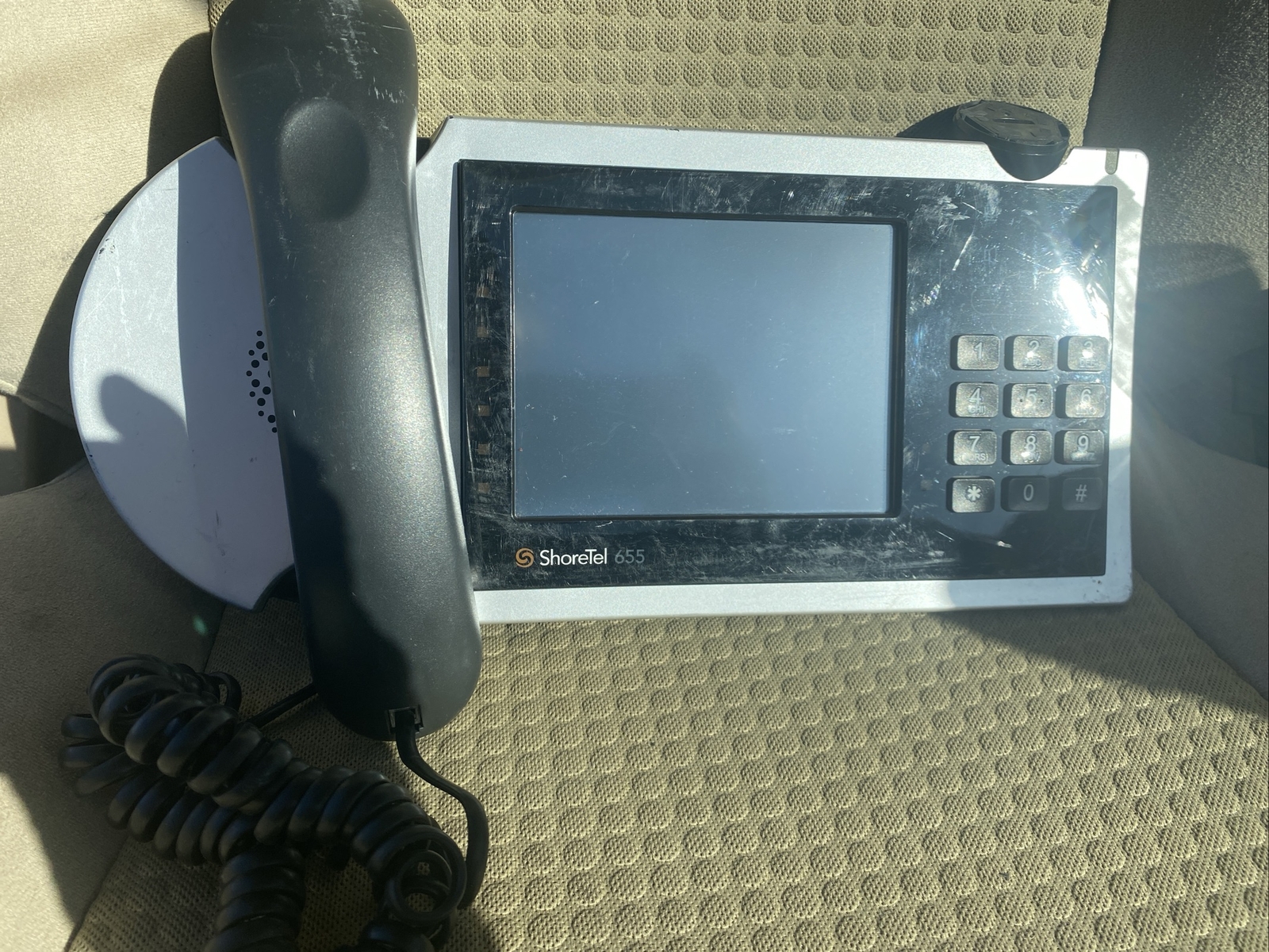 Shoretel IP655 IP Phone Touchscreen Color LCD Display Business No Stand 10/100