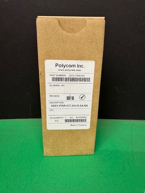 Polycom 2200-17569-001 24V Universal Power Supply NEW