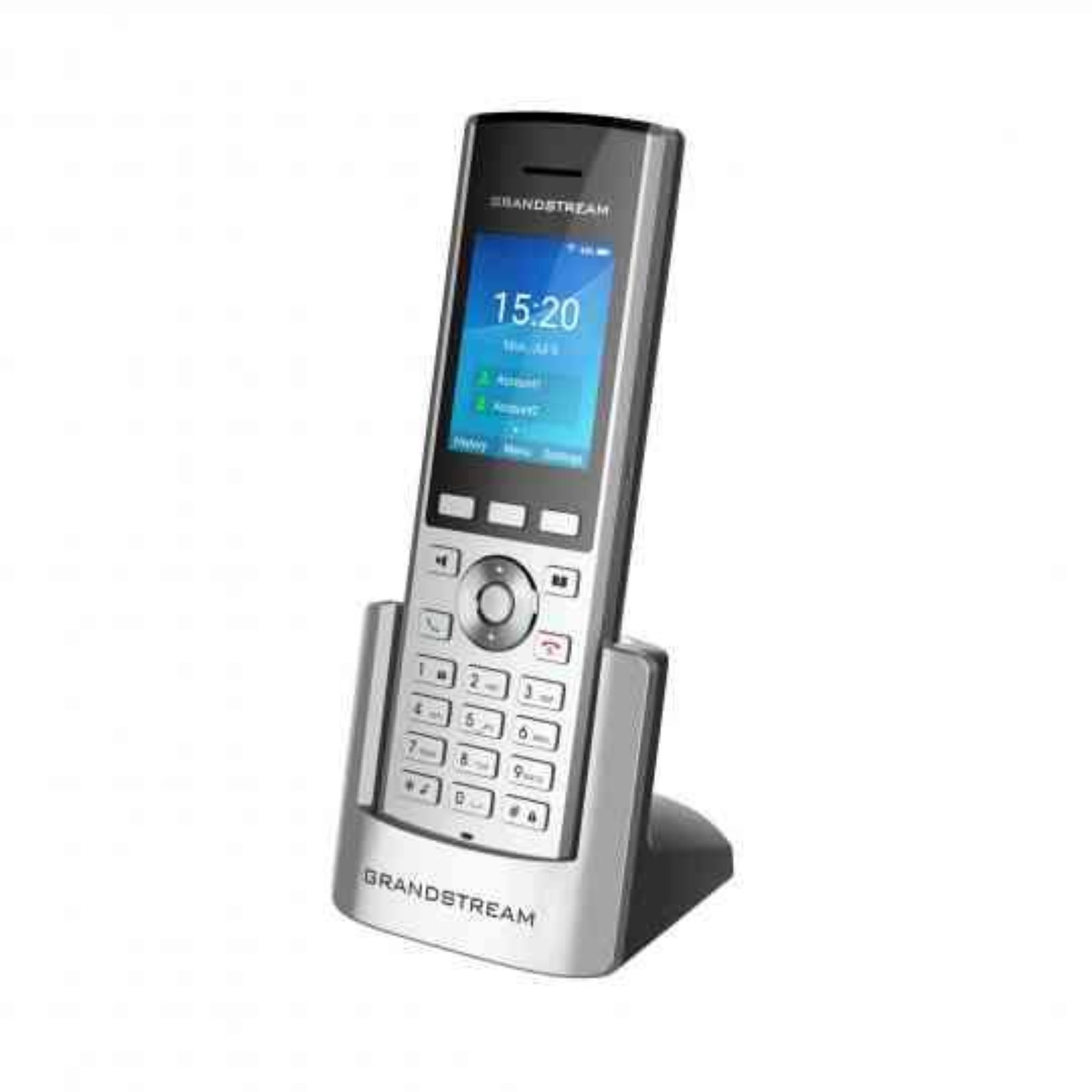 Grandstream WP820 Wireless Wi-Fi Phone Silver