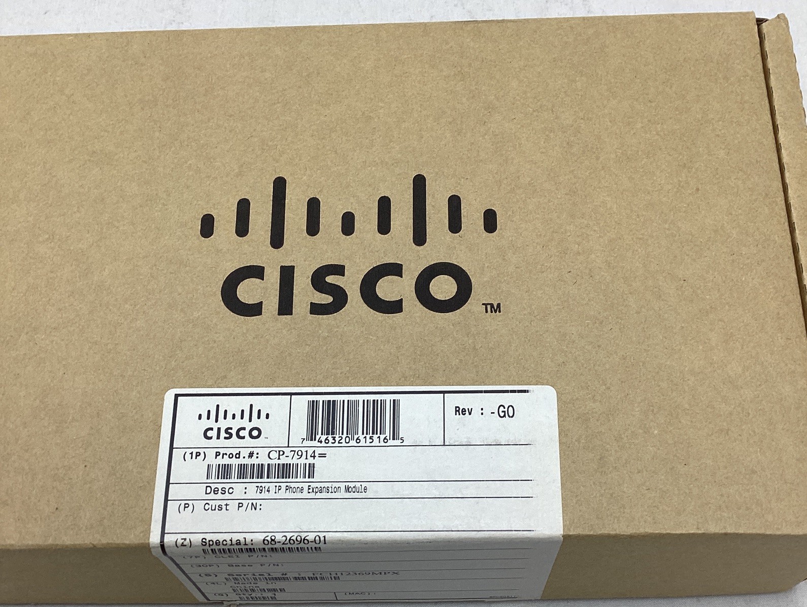 Cisco CP-7914 IP Phone Expansion Module for 7960G, 7961G, 7970G, 7971G-GE New