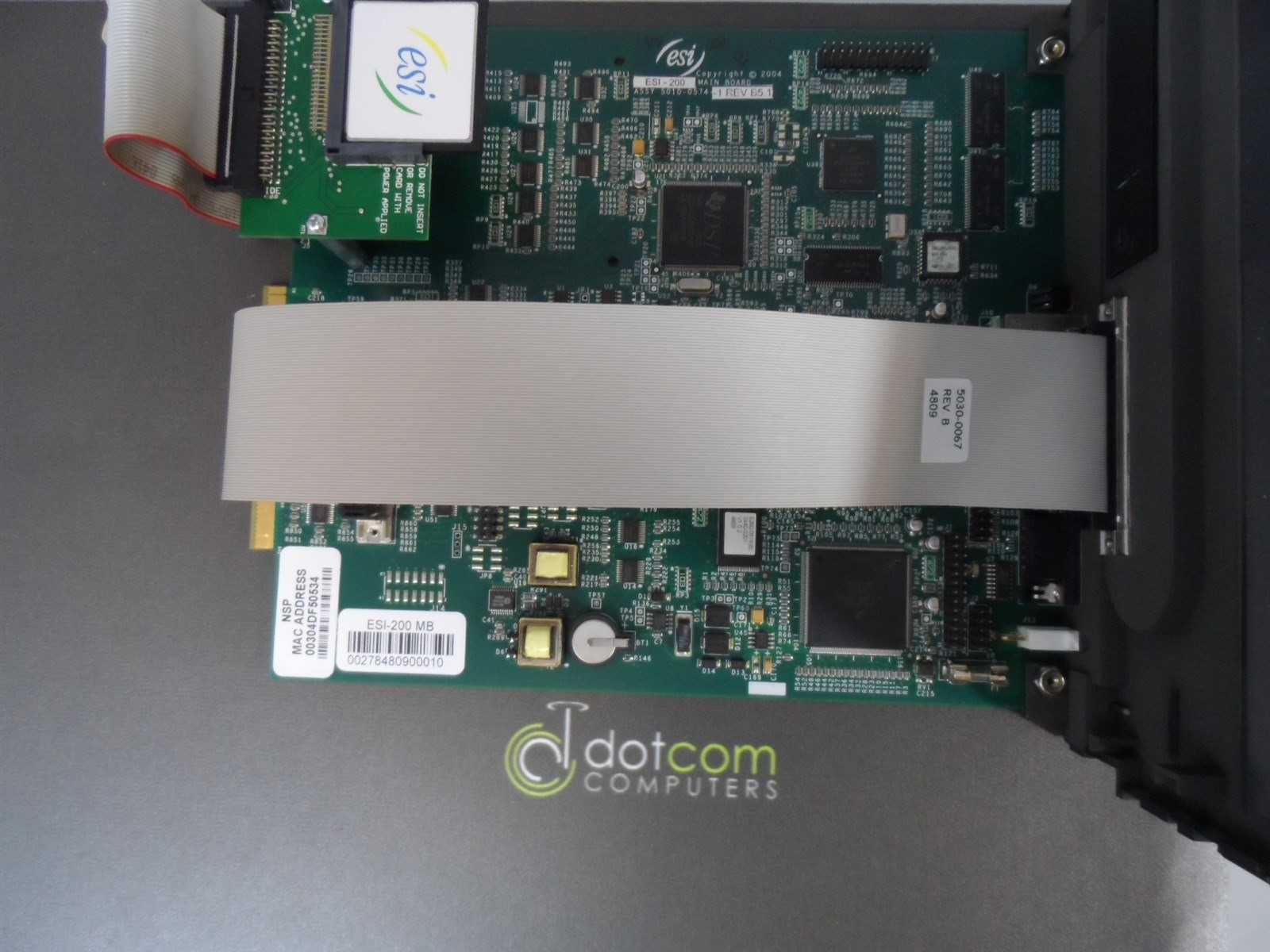 ESI Communications Server 200 NSP 5000-0278 140HR Voicemail Compact Flash CS 200