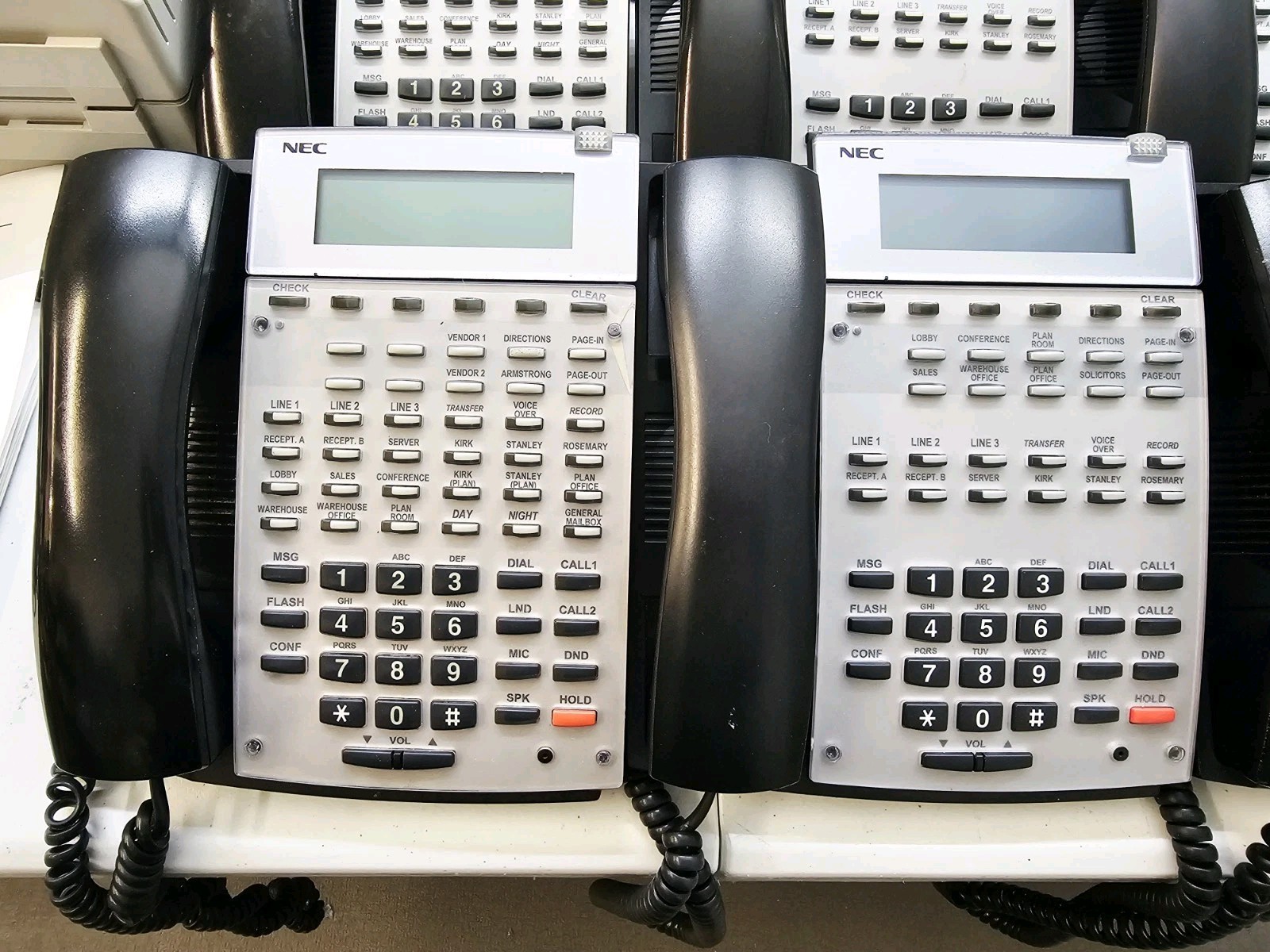 2004 NEC Aspire IP1NA-KSU-S1 System w/ 8hr Intra Mail & 14 Phones – From Working