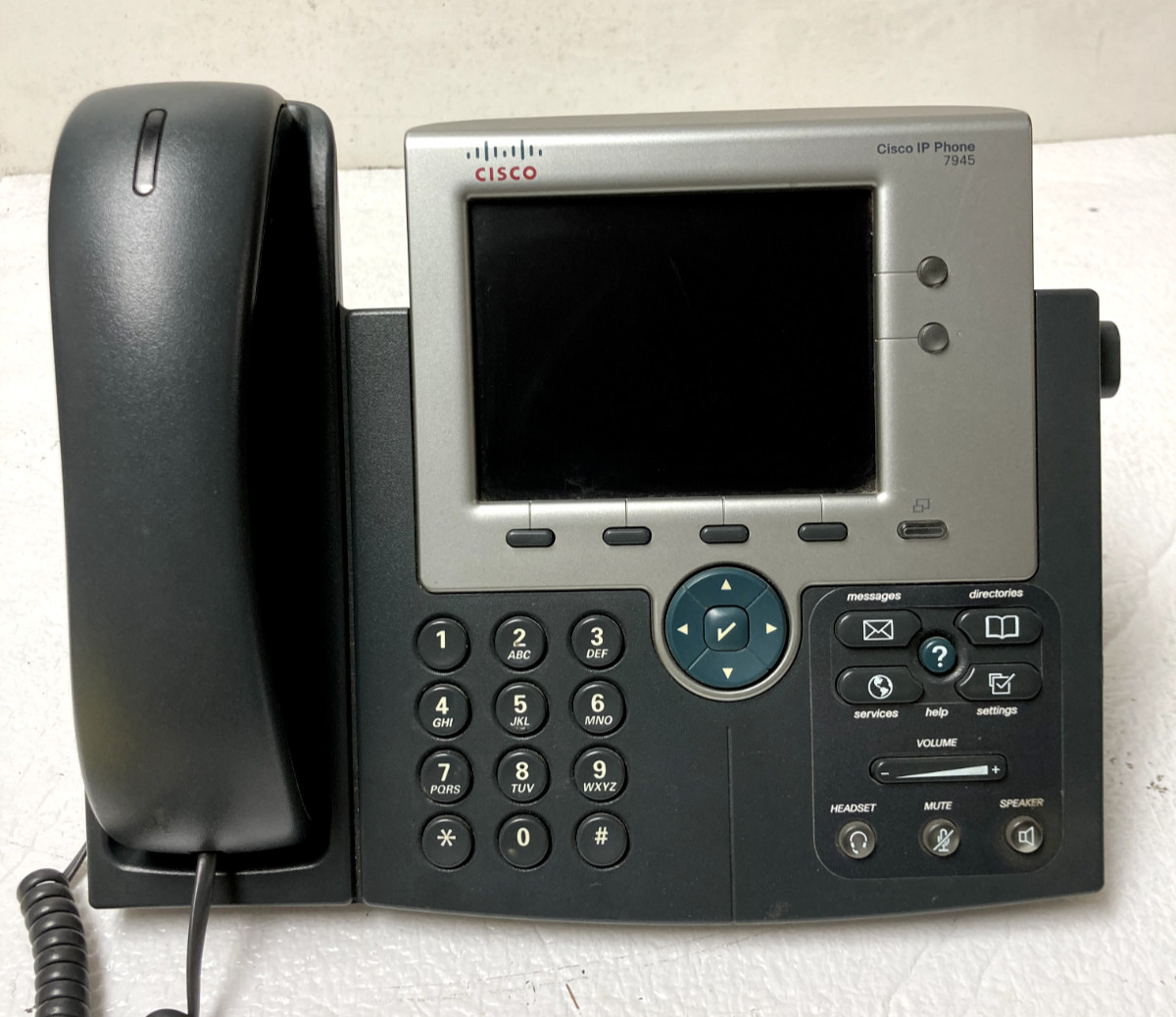 Lot of 18 Cisco 7945G CP-7945G Unified IP VoIP Phones W/ Handset& Stand