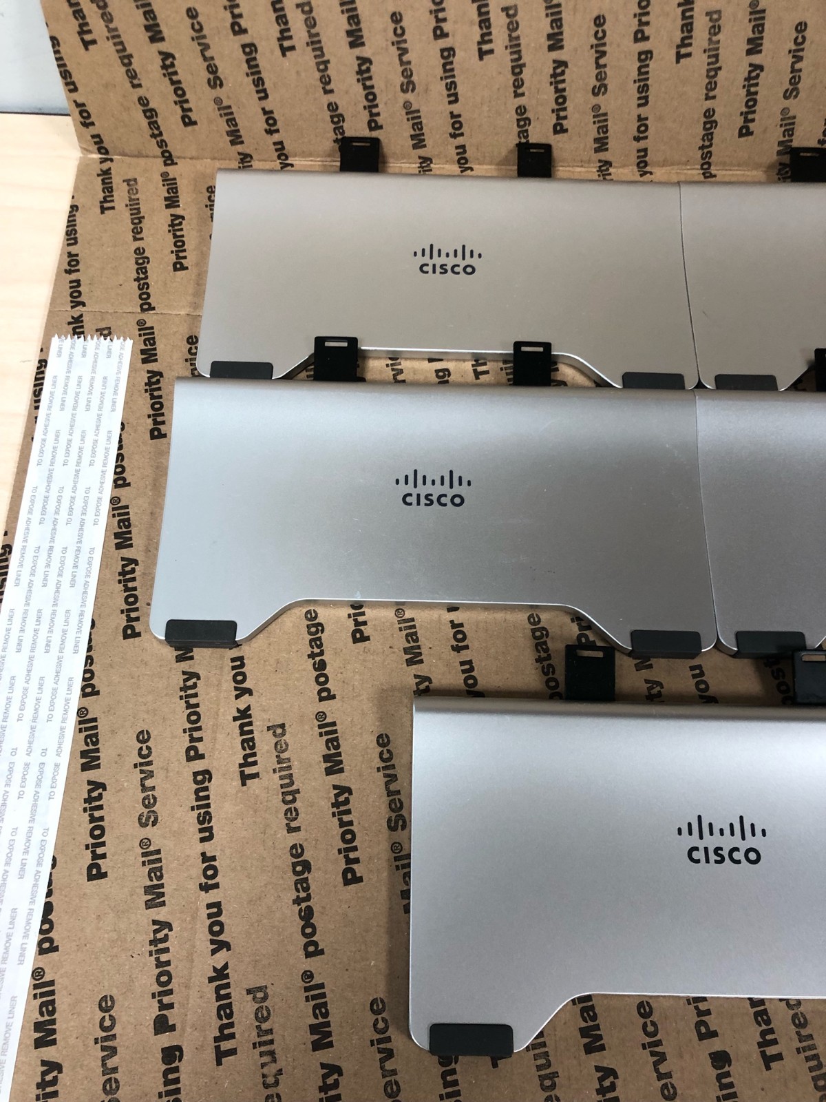 (LOT OF 5) Cisco CP-8845-K9 IP Phone W/STAND (TESTED/RESET)