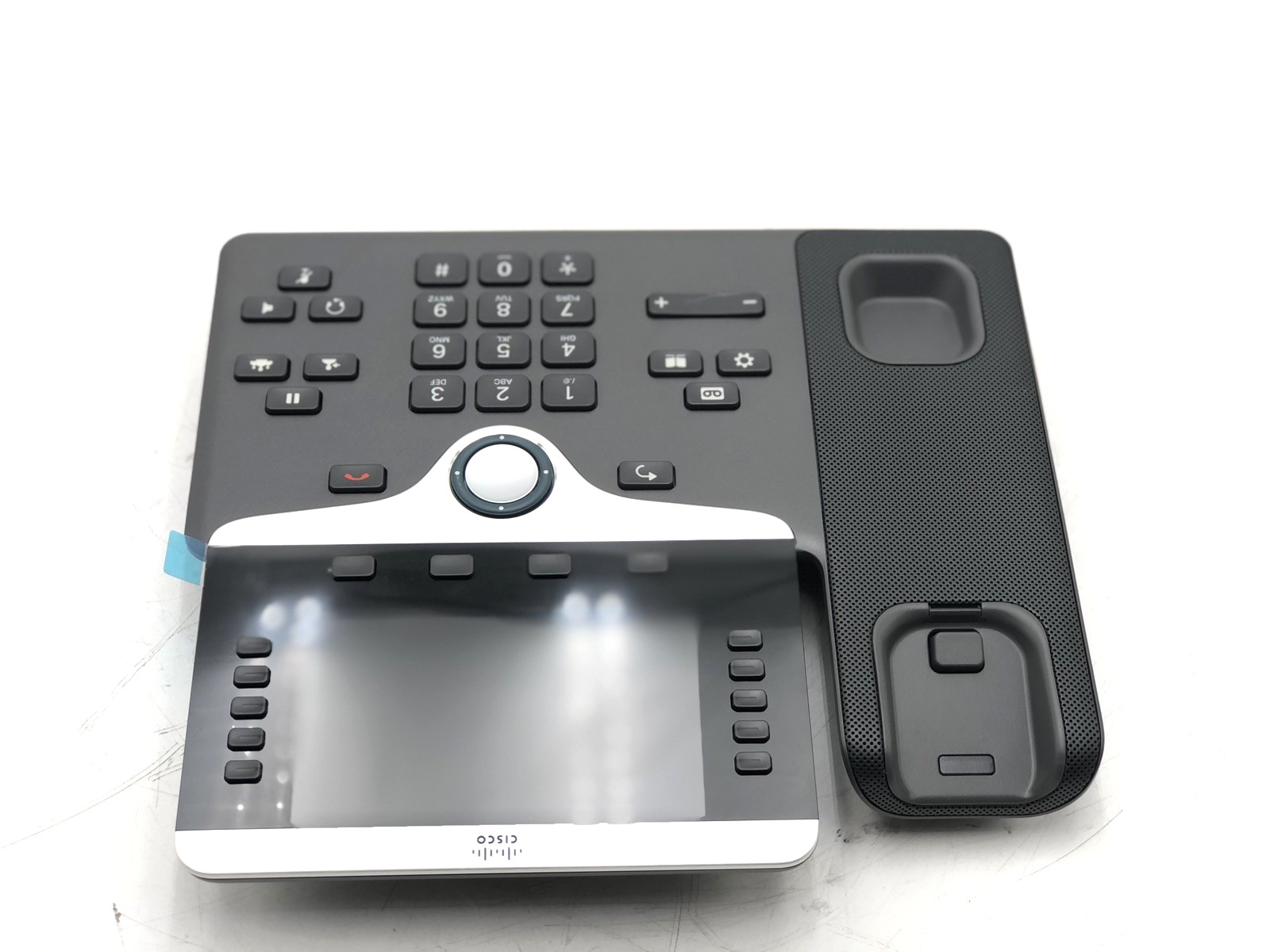 Lot of 14 Cisco CP-8861 IP Phone VoIP Color Screen Gigabit PoE with stands