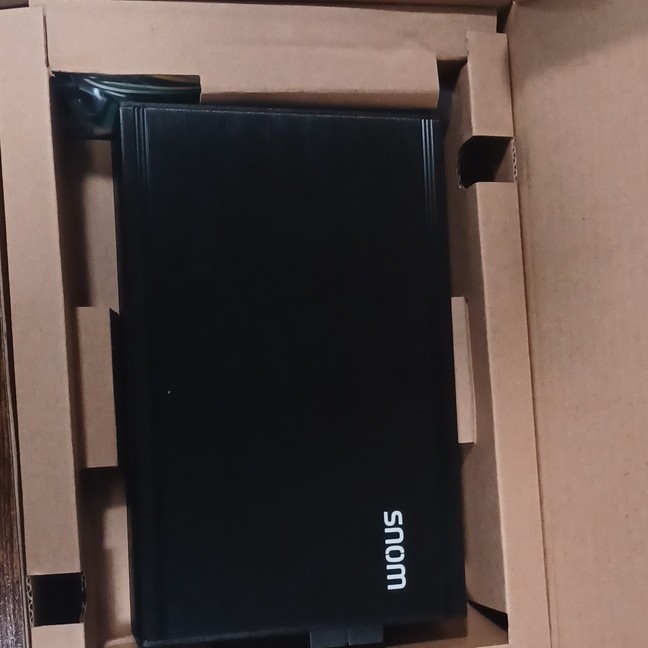 Brand New Snom PA1+ IP PBX VoIP Paging Device Ethernet Black MPN 00004603