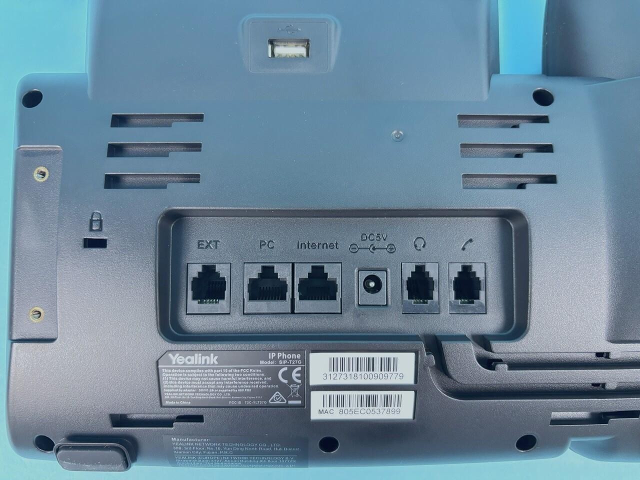 YEALINK SIP-T27G ENTERPRISE IP PHONE: ethernet, rj45, voip, landline|010-8989494