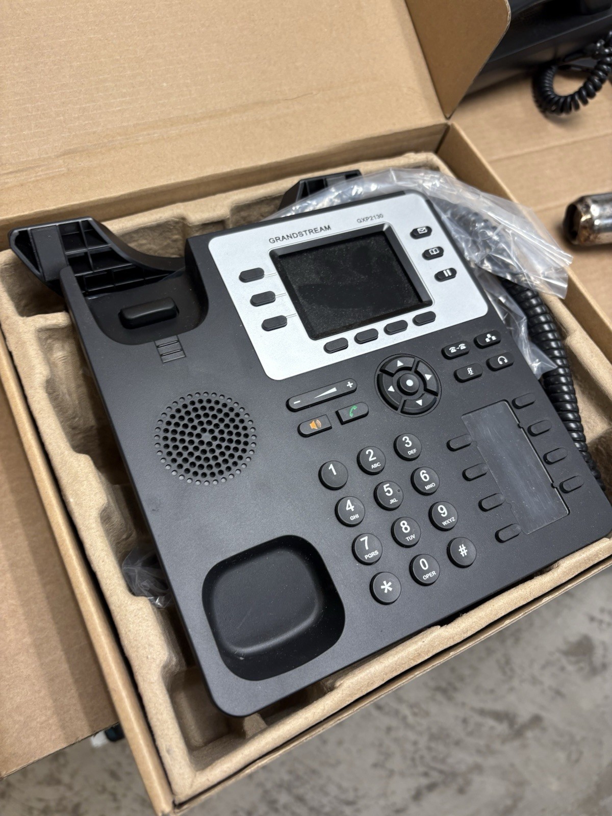 6 Grandstream GXP2130 V2 Business VoIP Phones Used TESTED You Get 6! In USA!