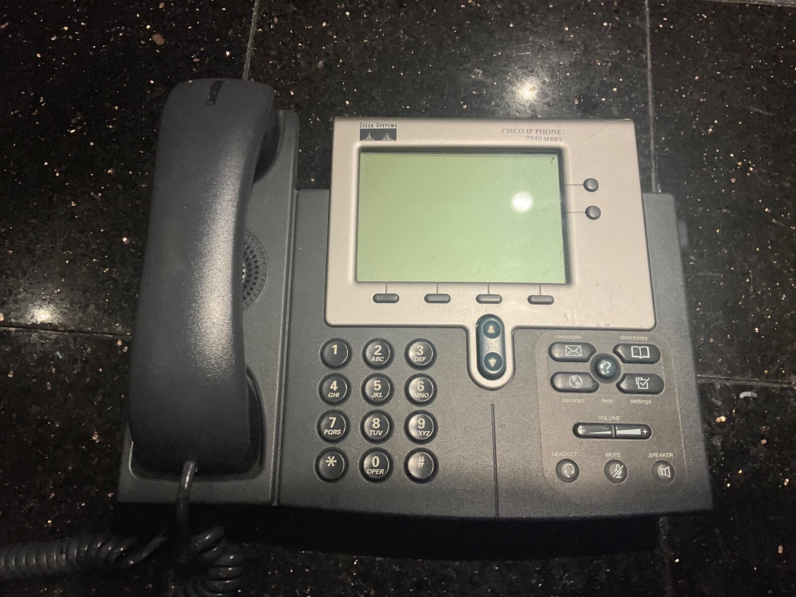 Cisco CP-7940 7940 Series Unified VoIP IP Business Office Phone