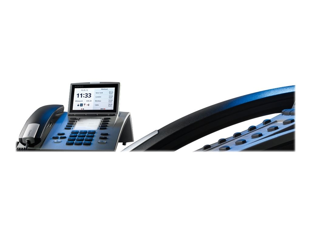AGFEO ST 45 IP black system phone voip phone voice over ip Isdn 6101322