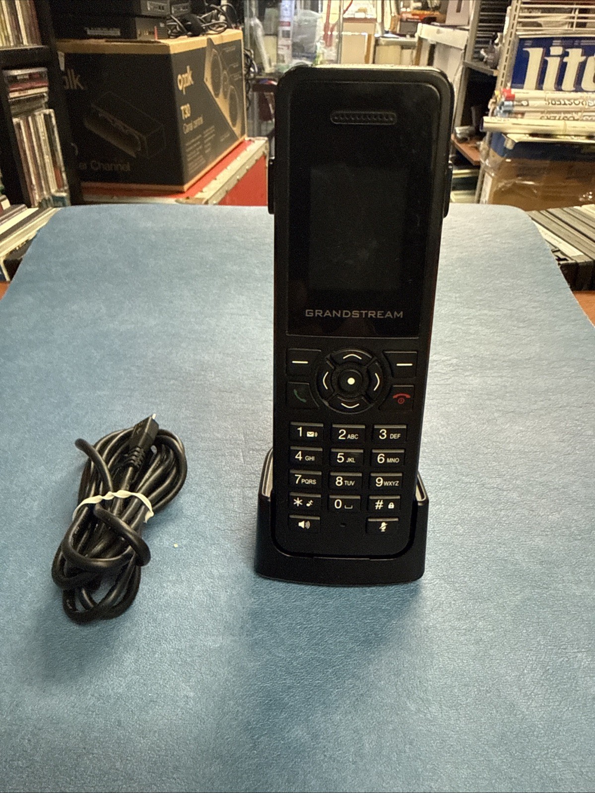 Grandstream DP720 10 SIP Accounts Full HD Audio Dect VoIP Telephone UNTESTED