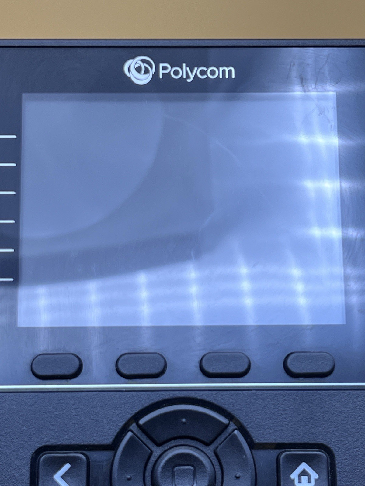 Polycom VVX 350 Phone – Microban – Corded – Desktop-Wall Mountable-Black Good 😊