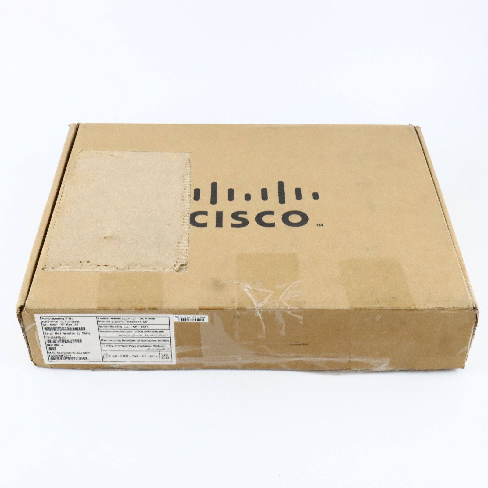 Cisco 8811 Series CP-8811-K9 IP VOIP Office Business Phone Charcoal – New