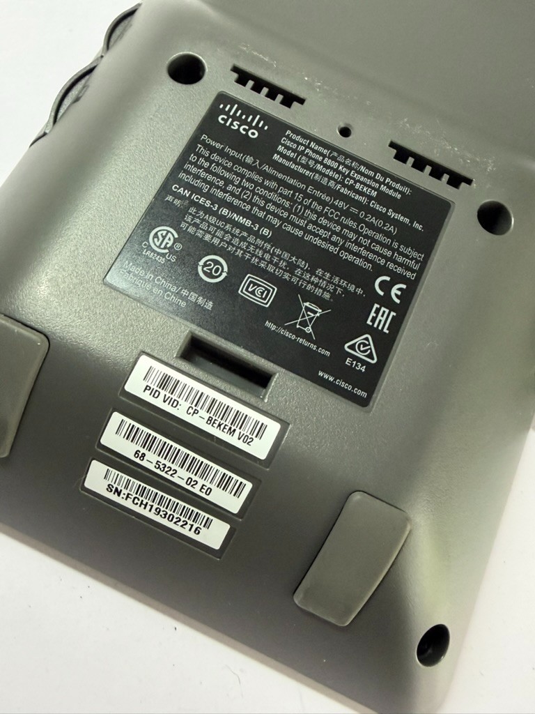 Cisco IP Phone 8800 |CP-BEKEM | Expansion Module Office Accessory