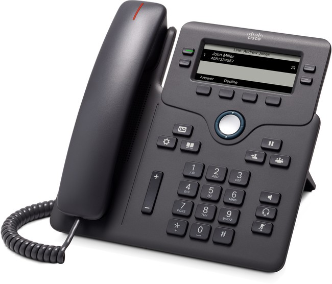 Cisco CIS-CP-6851-3PCC-K9 IP Phone 6851 4-Line GigE Display Phone for MPP