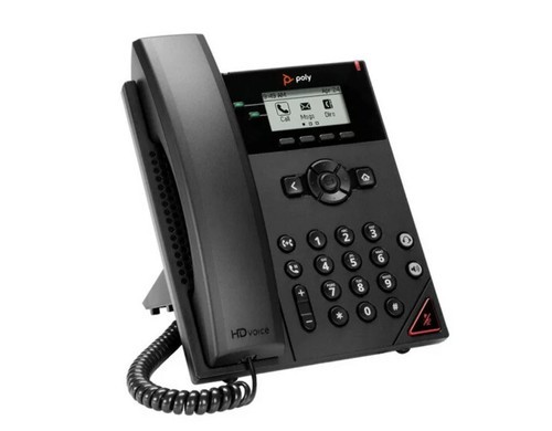 Polycom VVX 150 2-line Business IP Phone PY-2200-48812-025 Microban Treatment