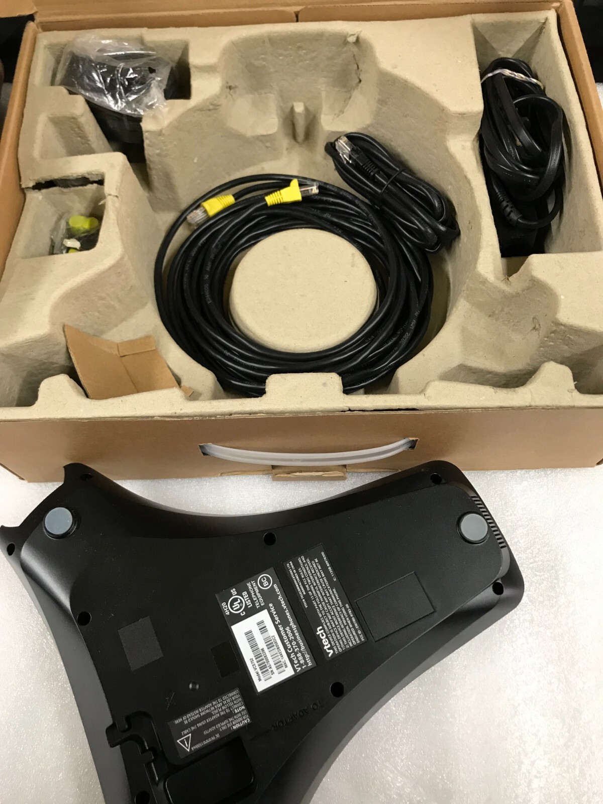 VTech VCS752 ErisStation SIP Conference Phone Complete Set – Tested