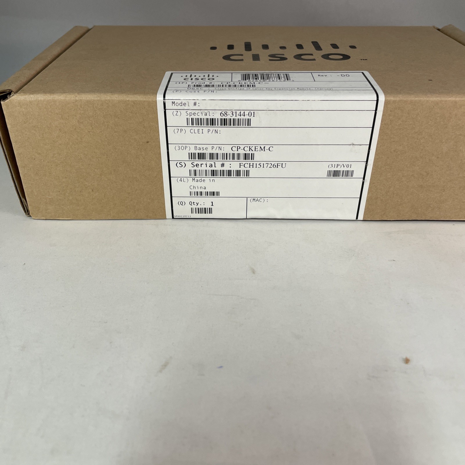 Cisco CP-CKEM-C 1-line IP Phone New