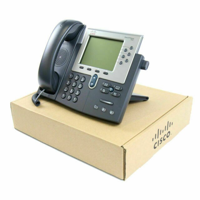 LOT OF 3 Cisco 7961G (68-2841-03) Unified IP Phone – Dark Gray (CP-7961G)