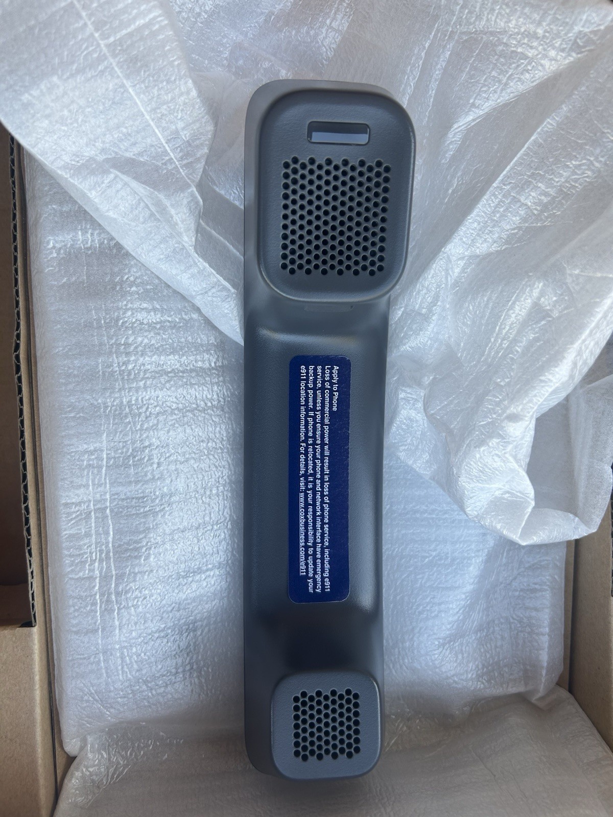 New Open Box Cisco CP-8851 Wall Mountable IP Phone With Cords and Handset