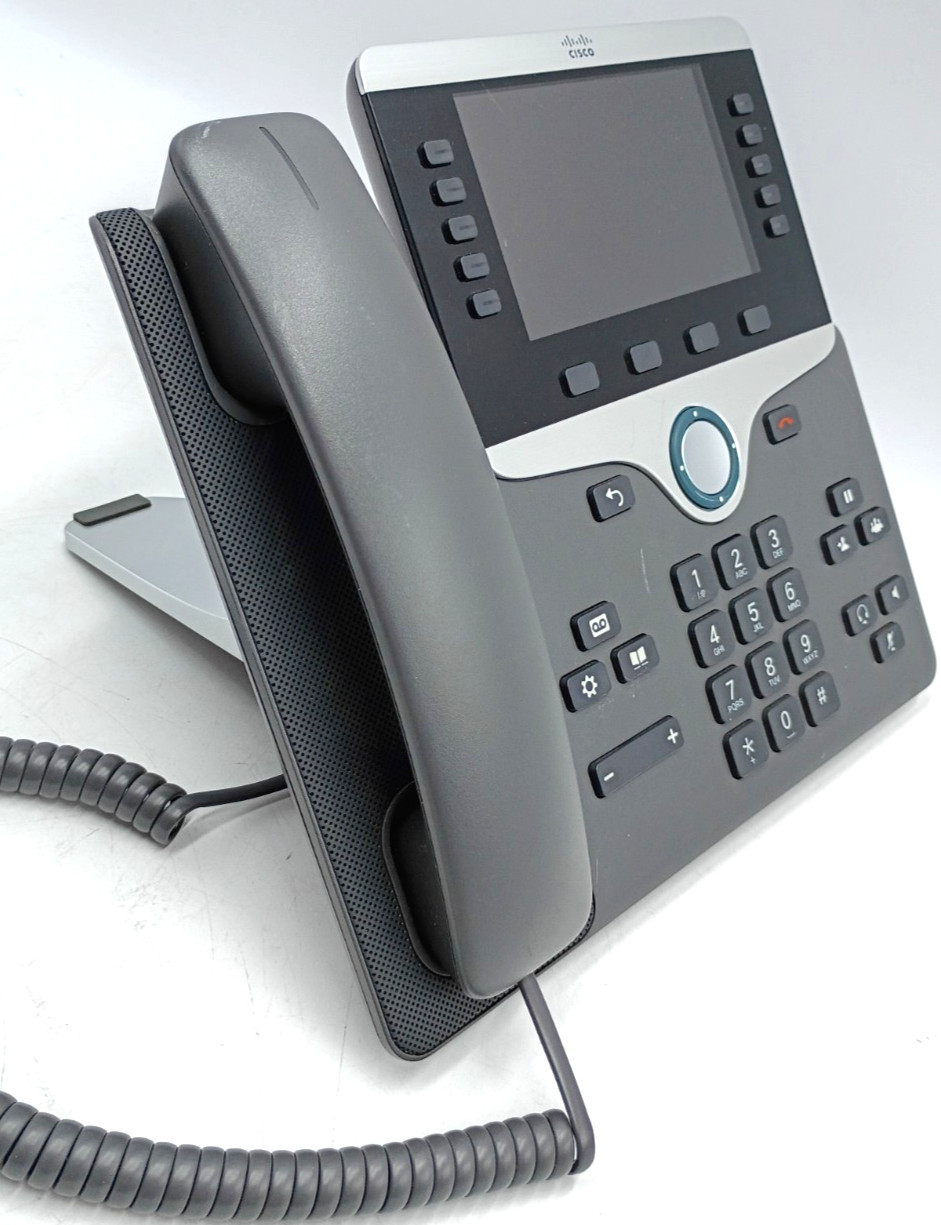 (LOT OF 15)!! WORKING Cisco 8841 CP-8841 IP Phone Charcoal GREAT CONDITION