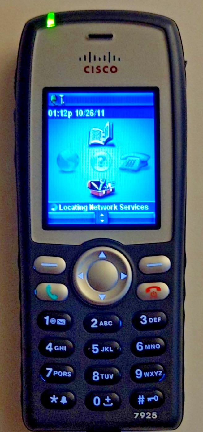 Cisco 7925G Unified Wireless IP Phone – CP-7925G-A-K9