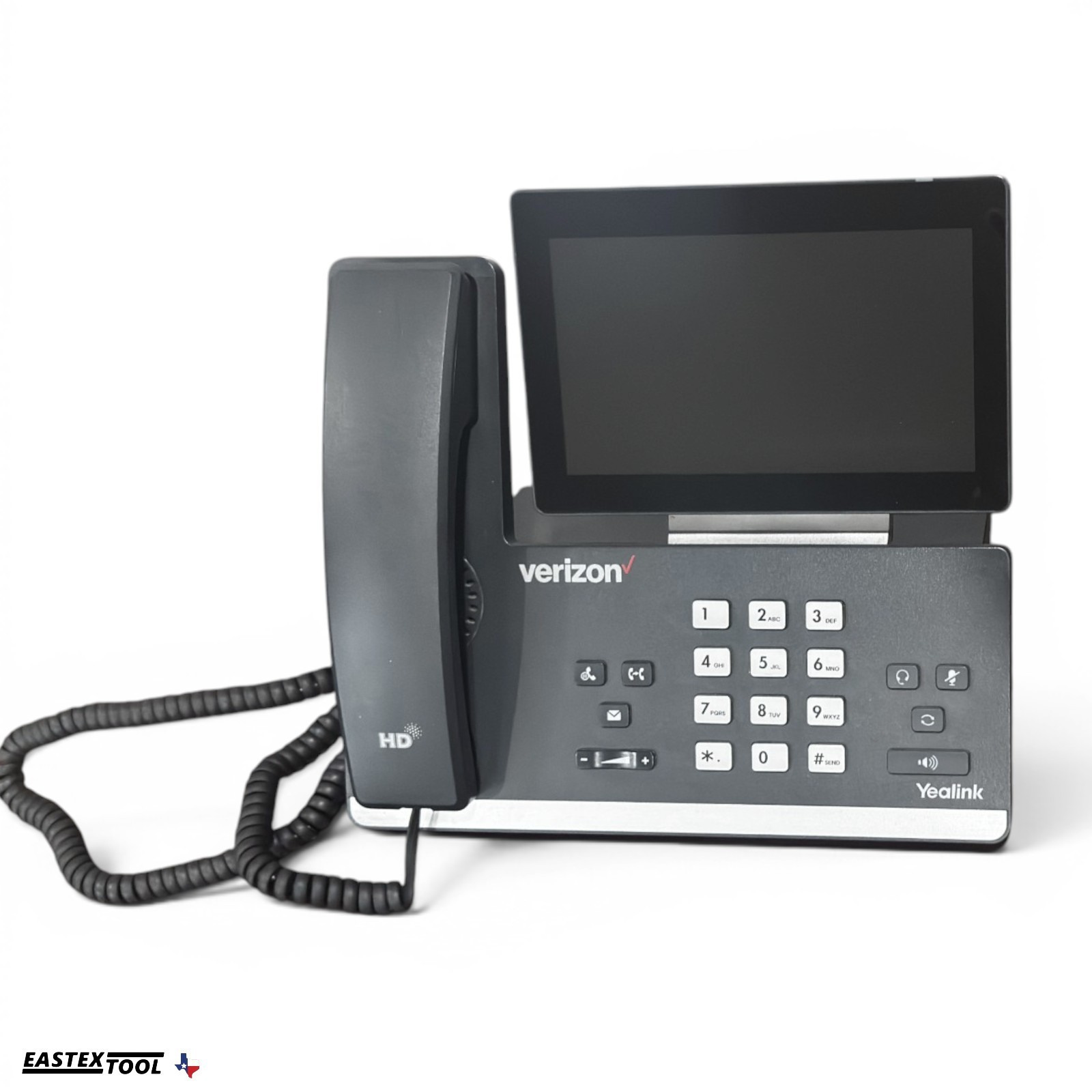 YEALINK SIP-T57W IP PoE PHONE, TOUCH SCREEN, WITH STAND , VERIZON