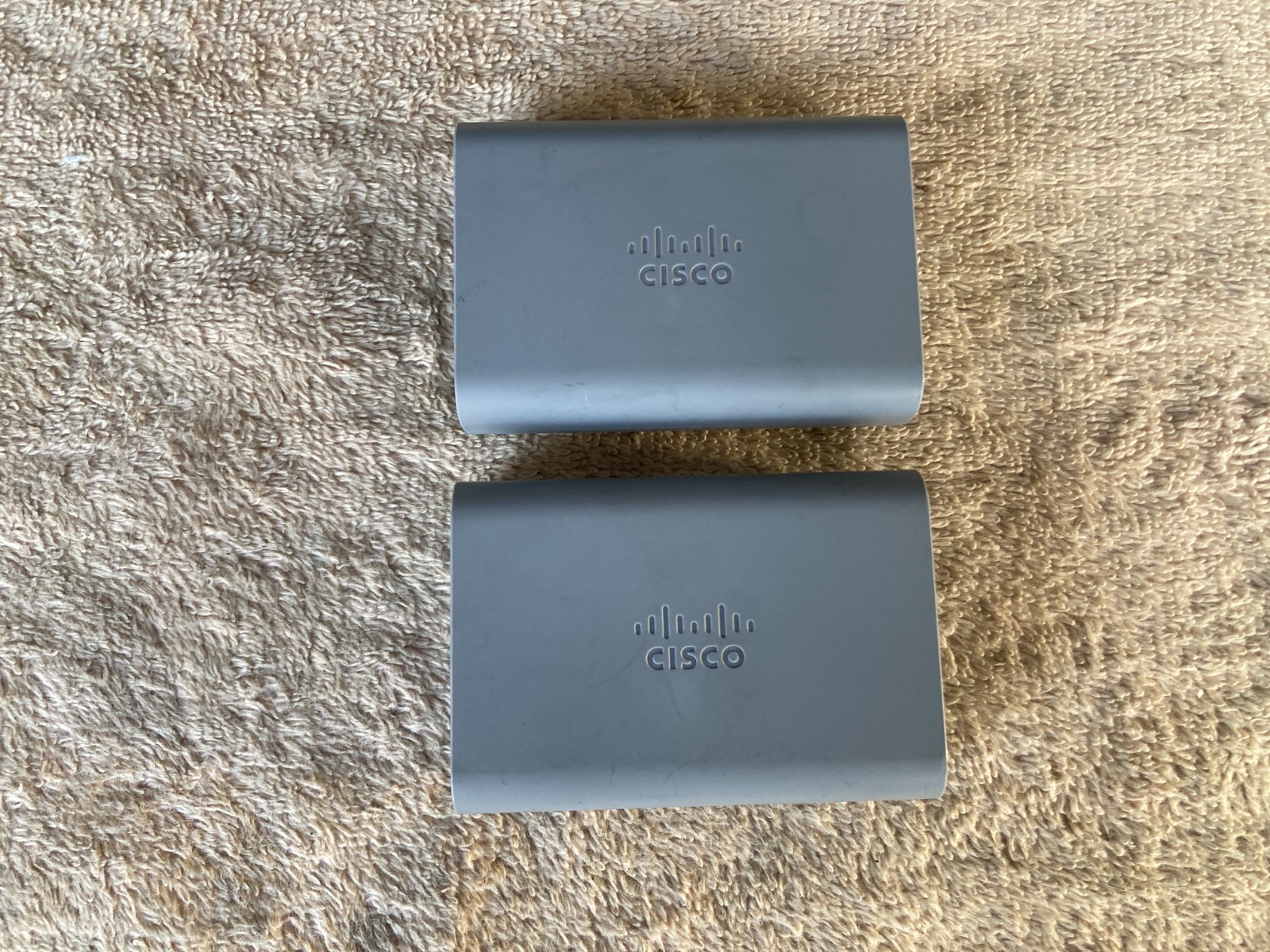 Lot of (2) Cisco CP-8832-POE 800-48013 IP Conference Phone Injector. Please Read
