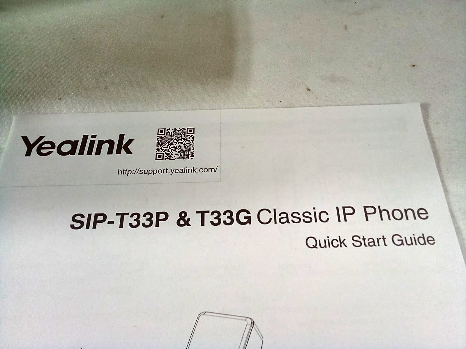 Yealink SIP-T33G Classic IP Phone