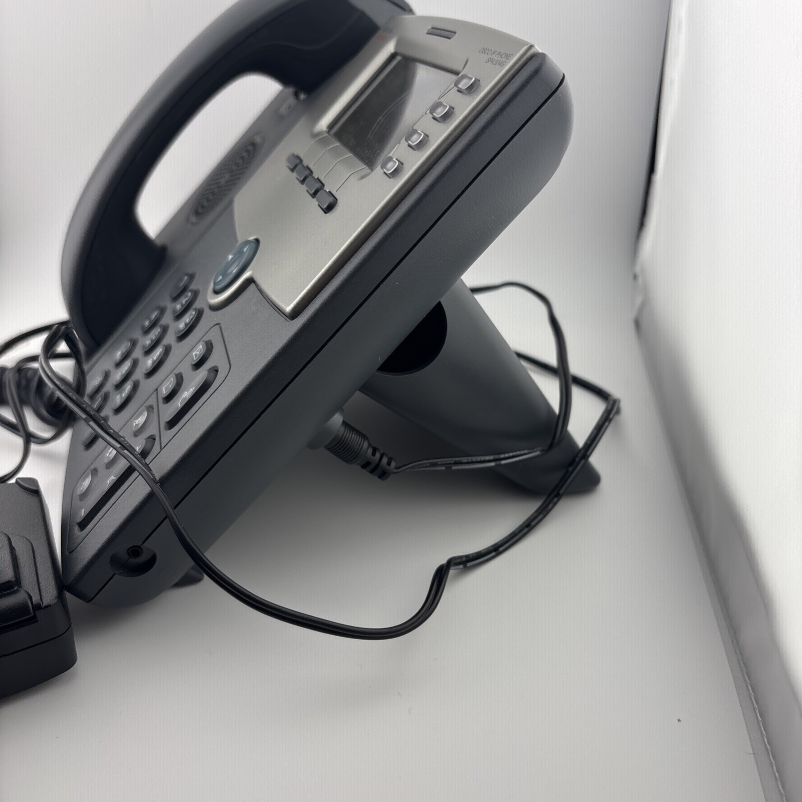 Cisco SPA 504G 4-Line, 2-Port Switch PoE IP Phone with LCD Display ooma (Used)