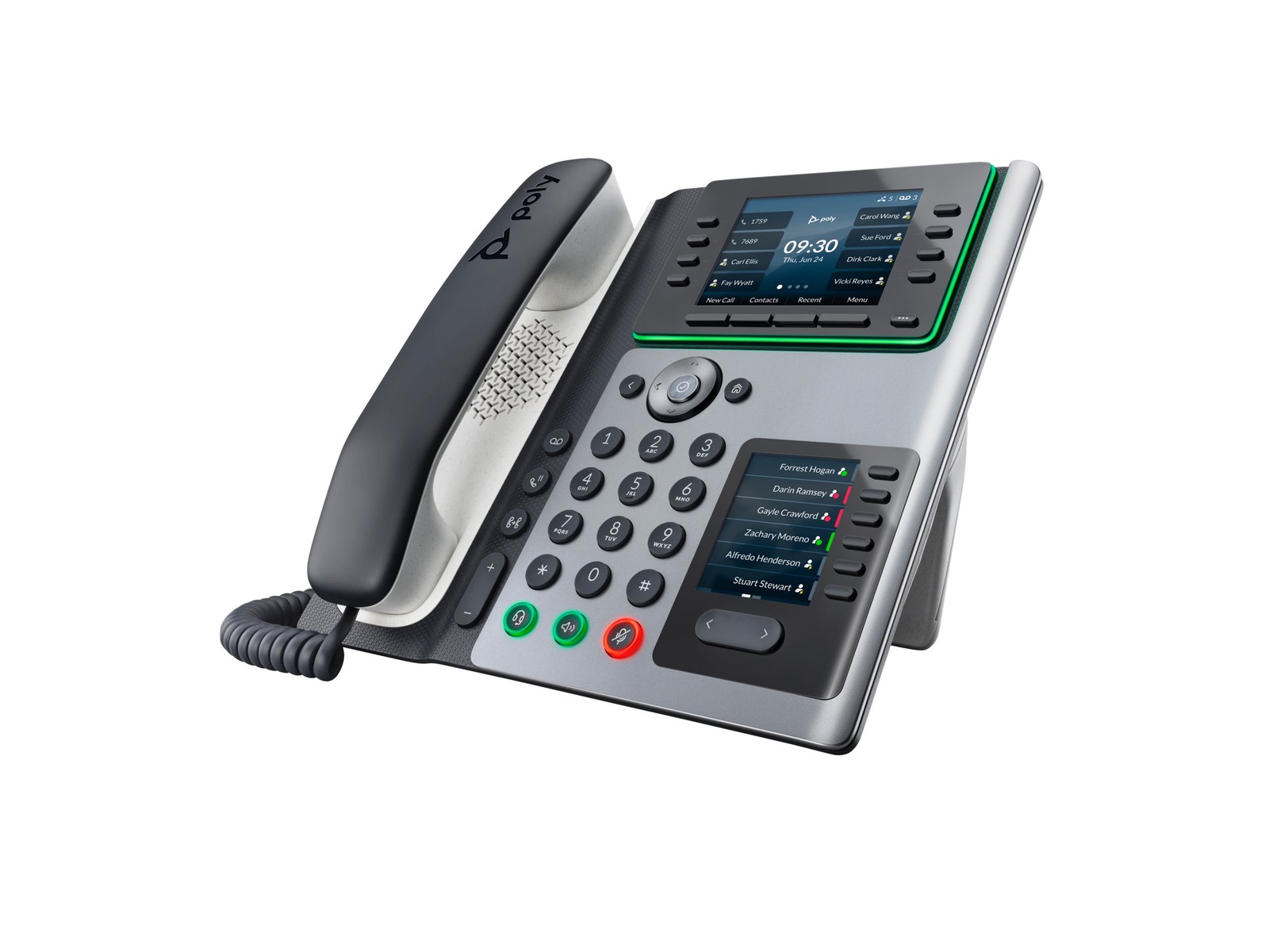 Poly Edge E450 IP Phone & PoE-enabled Voice over ip Voip Phone 82M90AA