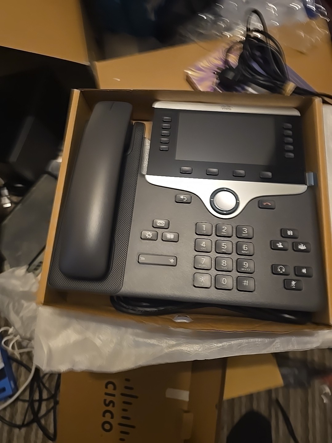 Cisco IP Phone 8851-3PW-NA-K9 (MPP with P), No Charger Read!!!