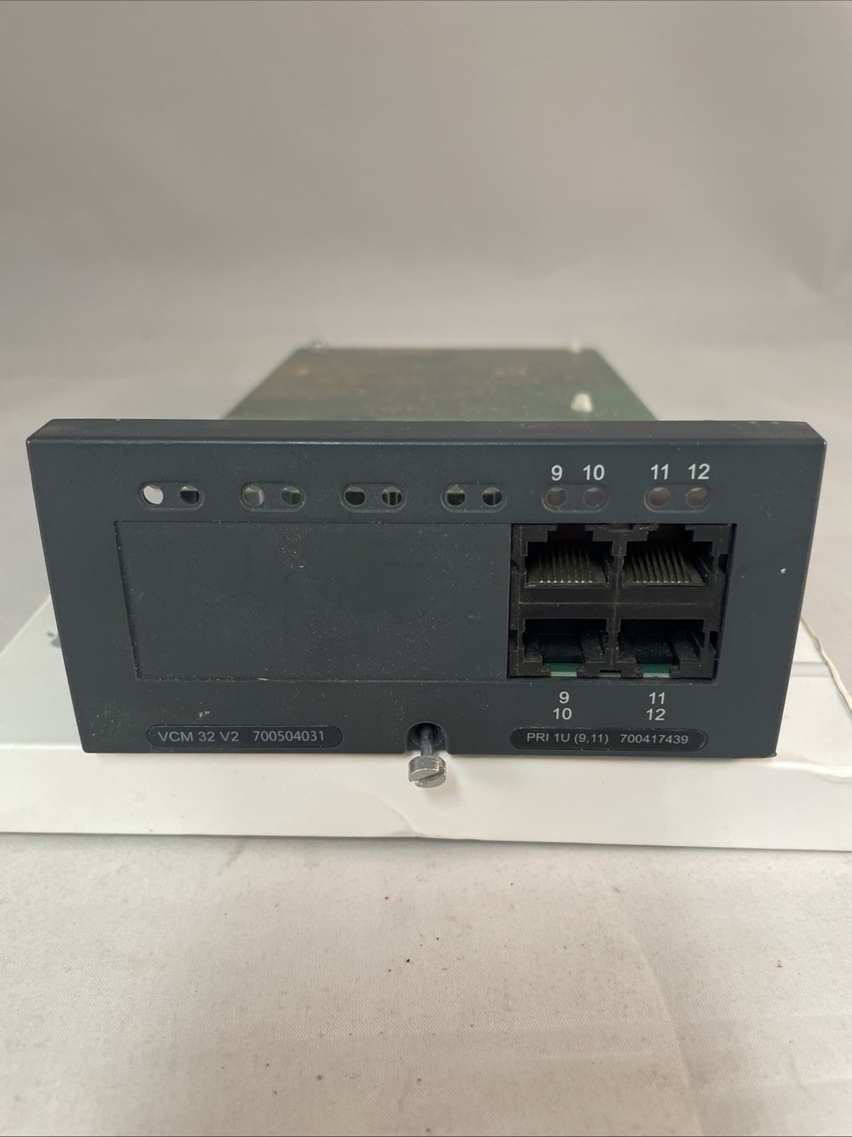 AVAYA IP500 VCM 32 V2 BASE CARD 700504031, USED, WORKING