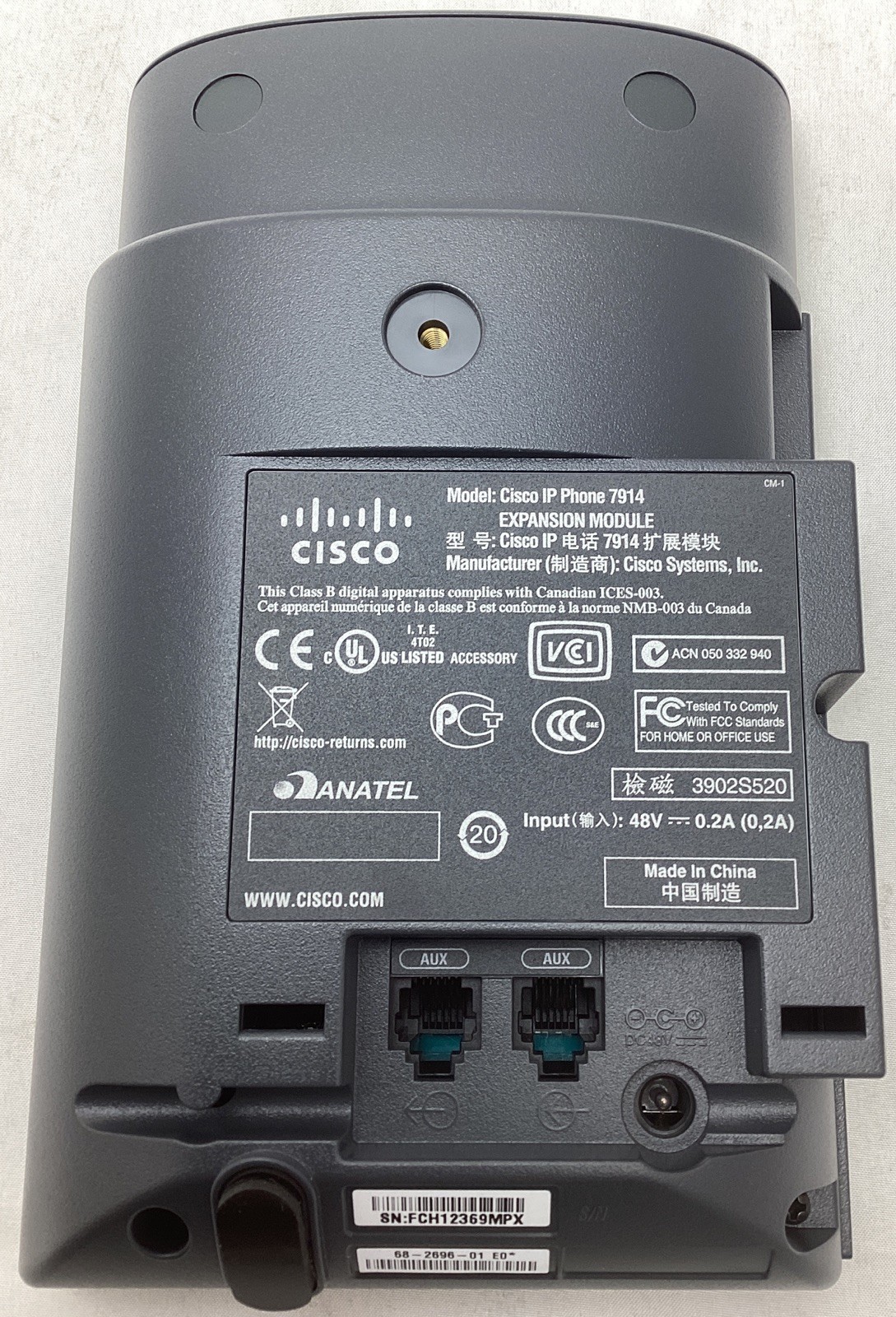Cisco CP-7914 IP Phone Expansion Module for 7960G, 7961G, 7970G, 7971G-GE New
