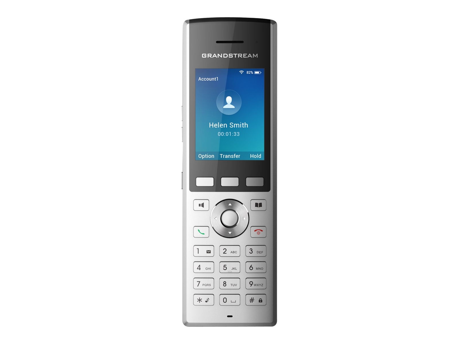 Grandstream WP820 VoIP Phone with Bluetooth Interface IEEE 802.11a/b/g/ ~D~