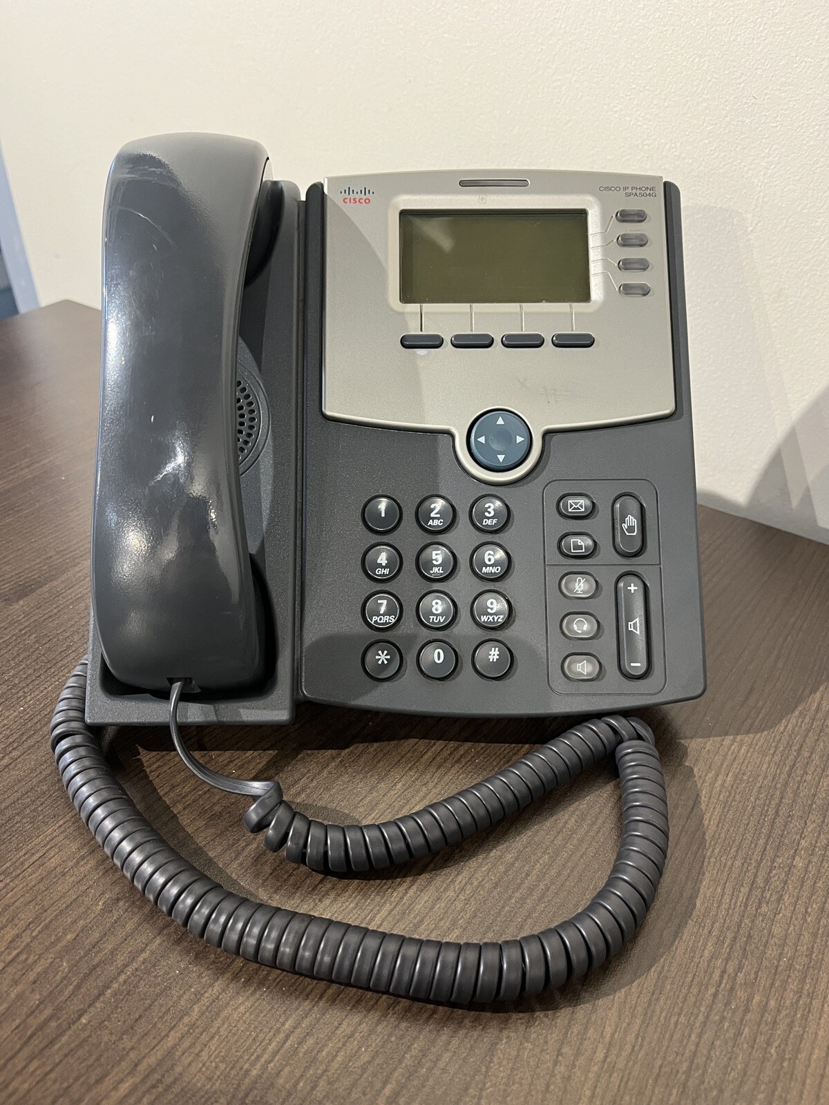 Cisco SPA 504G 4-Line, 2-Port Switch PoE IP Phone