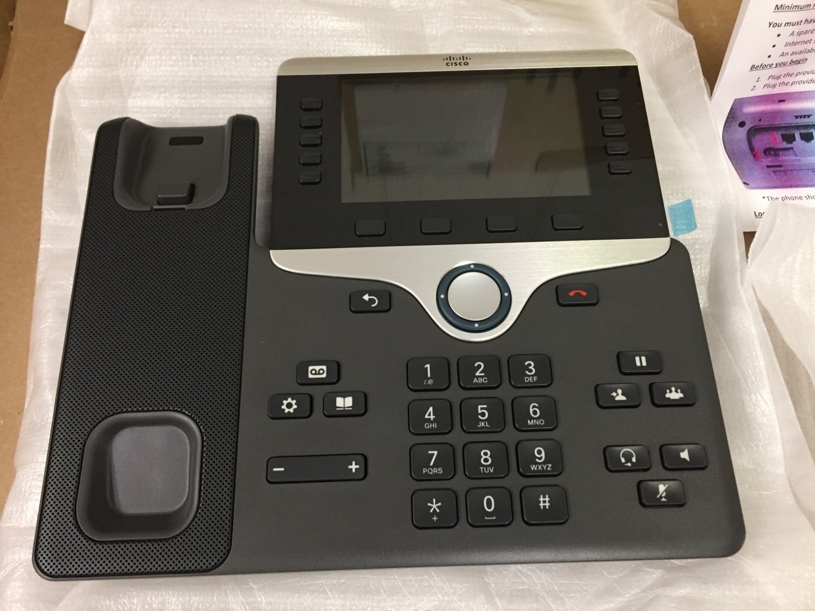NEW Open Box Cisco IP Phone 8851 CP-8851-K9 – No Handset