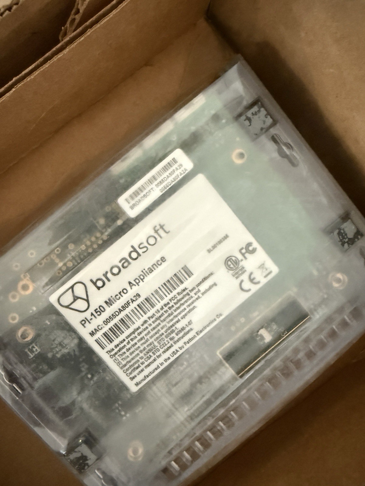 Broadsoft PI-150 Micro Appliance Server BRAND NEW IN BOX W/ POWER SUPPLY