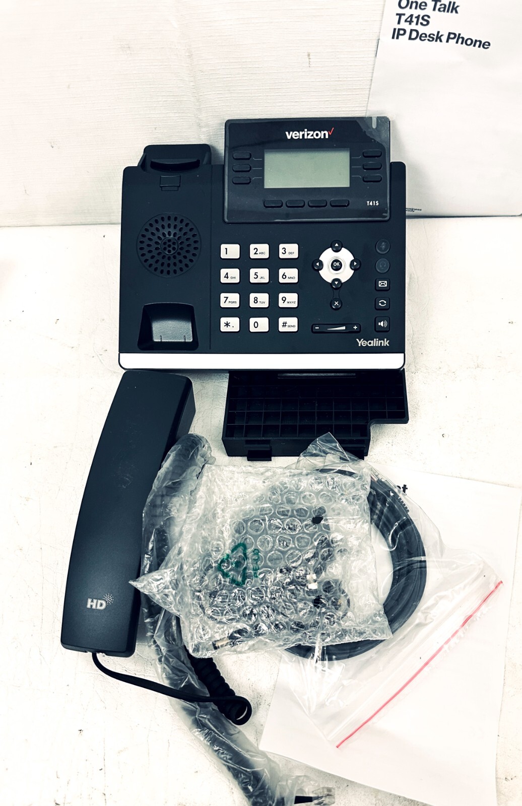 Yealink SIP-T41S Ultra Elegant IP Desk Phone Open Box New