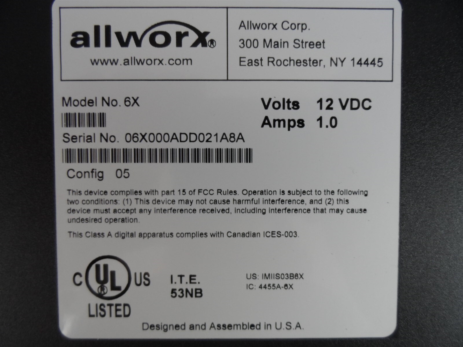 Allworx 6x VoIP Version 7.5.11.7, Auto Call Distribution Reach Ext Warr.
